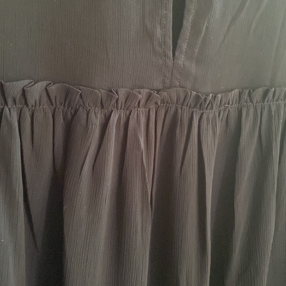 Blue Ruffled Blouse - Picture 6 of 6